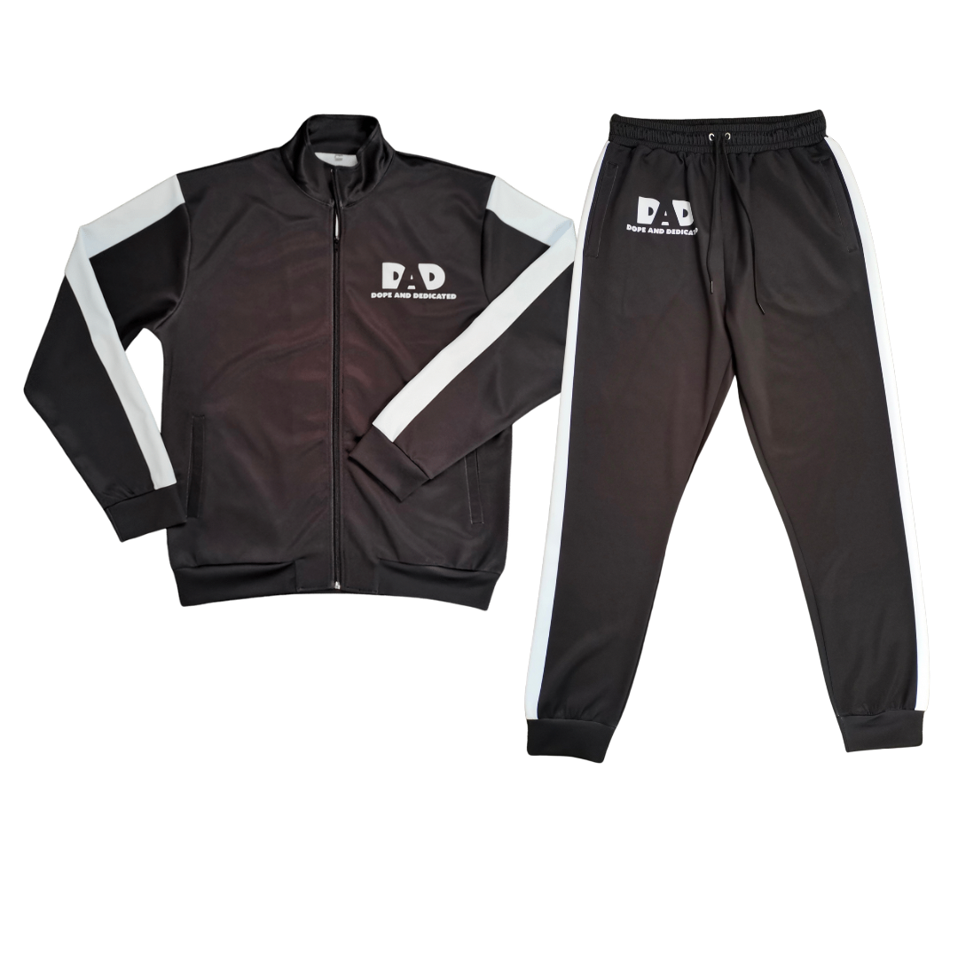 Dope Dad Tracksuit Black