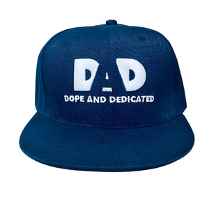 The Logo Snapback Hat Navy Blue - Dope And Dedicated