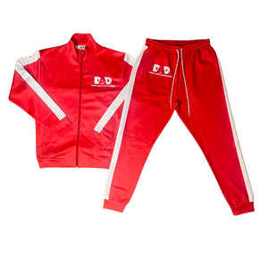 Dope Dad Tracksuit - Red - Dope And Dedicated