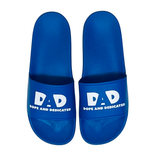 Dope Dad Slides-Blue - Dope And Dedicated