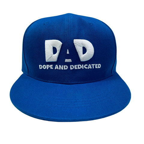 The Logo Snapback Hat Blue - Dope And Dedicated