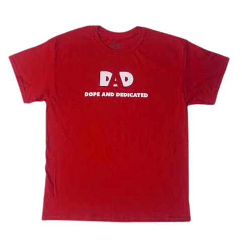 The Logo Short Sleeved Shirt - Red - Dope And Dedicated